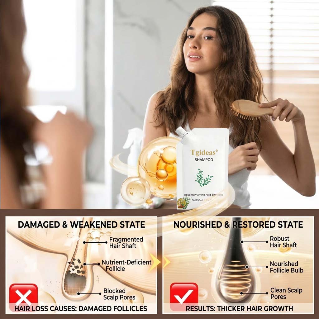 Rosemary Amino Acid Shampoo — Supports the Look of Fuller, Healthier-Looking Hair